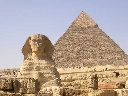 pyramides et sphinx